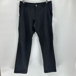 HI-TEC Performance Pants Black 34/32 Lightweight Relaxed Fit Golf